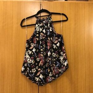 Lush key-hole halter top